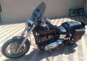 Sacoche Myleatherbikes Harley Dyna Low Rider (40)